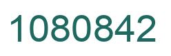Número 1080842 imagen verde