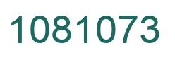 Número 1081073 imagen verde