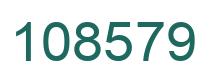 Número 108579 imagen verde