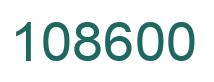 Número 108600 imagen verde