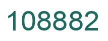 Number 108882 green image