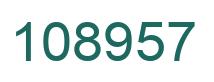 Número 108957 imagen verde
