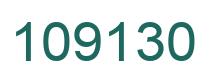 Number 109130 green image