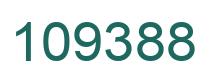 Number 109388 green image