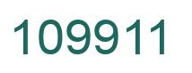Número 109911 imagen verde
