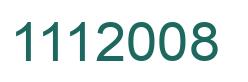 Número 1112008 imagen verde