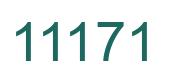 Number 11171 green image