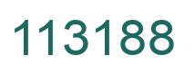 Number 113188 green image