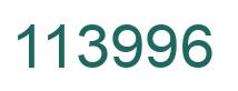 Número 113996 imagen verde
