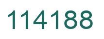 Número 114188 imagen verde