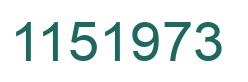 Número 1151973 imagen verde