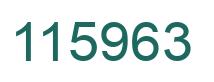 Número 115963 imagen verde
