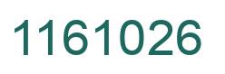 Número 1161026 imagen verde
