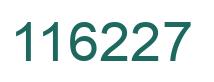 Number 116227 green image