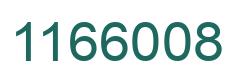 Number 1166008 green image