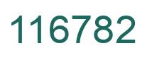Número 116782 imagen verde