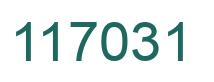 Número 117031 imagen verde
