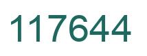 Número 117644 imagen verde