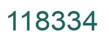 Número 118334 imagen verde