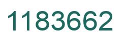 Número 1183662 imagen verde
