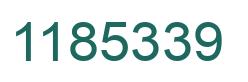 Número 1185339 imagen verde