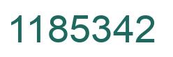Número 1185342 imagen verde