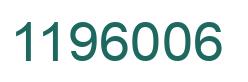 Number 1196006 green image
