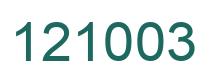 Número 121003 imagen verde