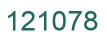 Número 121078 imagen verde