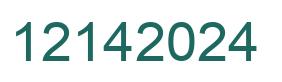 Number 12142024 green image