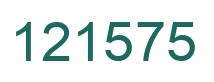 Número 121575 imagen verde