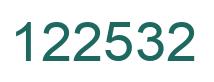 Número 122532 imagen verde