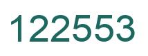 Número 122553 imagen verde
