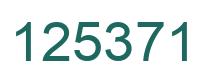 Número 125371 imagen verde