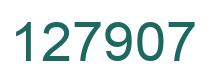 Número 127907 imagen verde