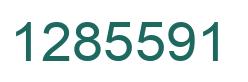 Number 1285591 green image