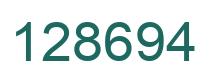 Número 128694 imagen verde