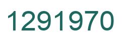 Número 1291970 imagen verde
