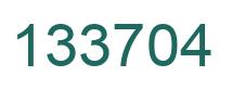 Número 133704 imagen verde