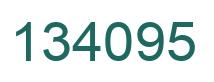 Número 134095 imagen verde