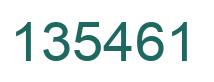 Número 135461 imagen verde