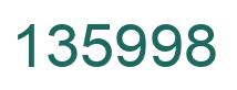Número 135998 imagen verde