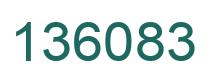 Número 136083 imagen verde