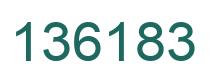 Número 136183 imagen verde
