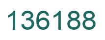 Número 136188 imagen verde
