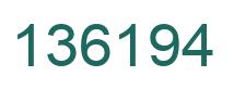 Número 136194 imagen verde