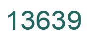 Número 13639 imagen verde