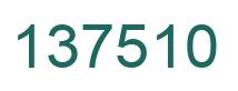 Número 137510 imagen verde