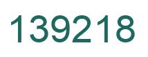 Número 139218 imagen verde