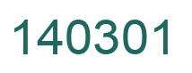 Número 140301 imagen verde